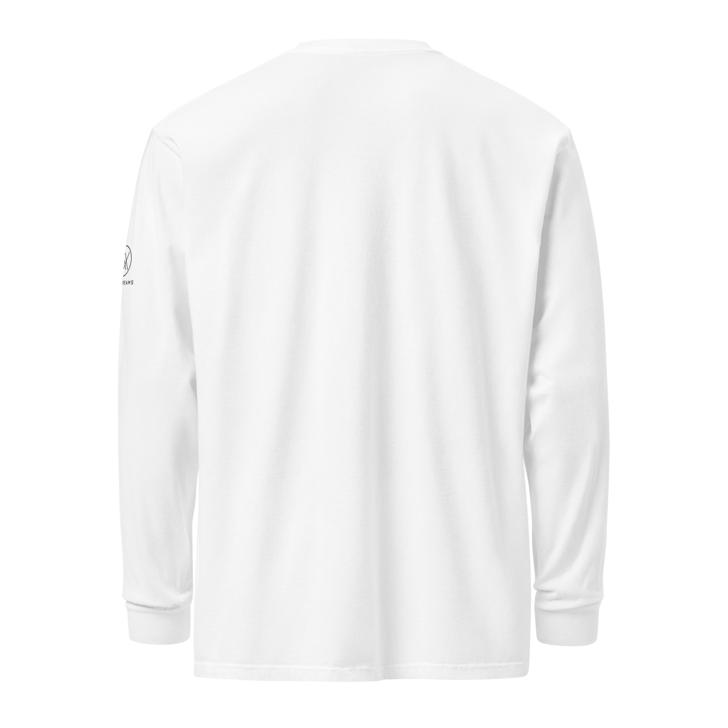 Garment-dyed heavyweight long-sleeve shirt